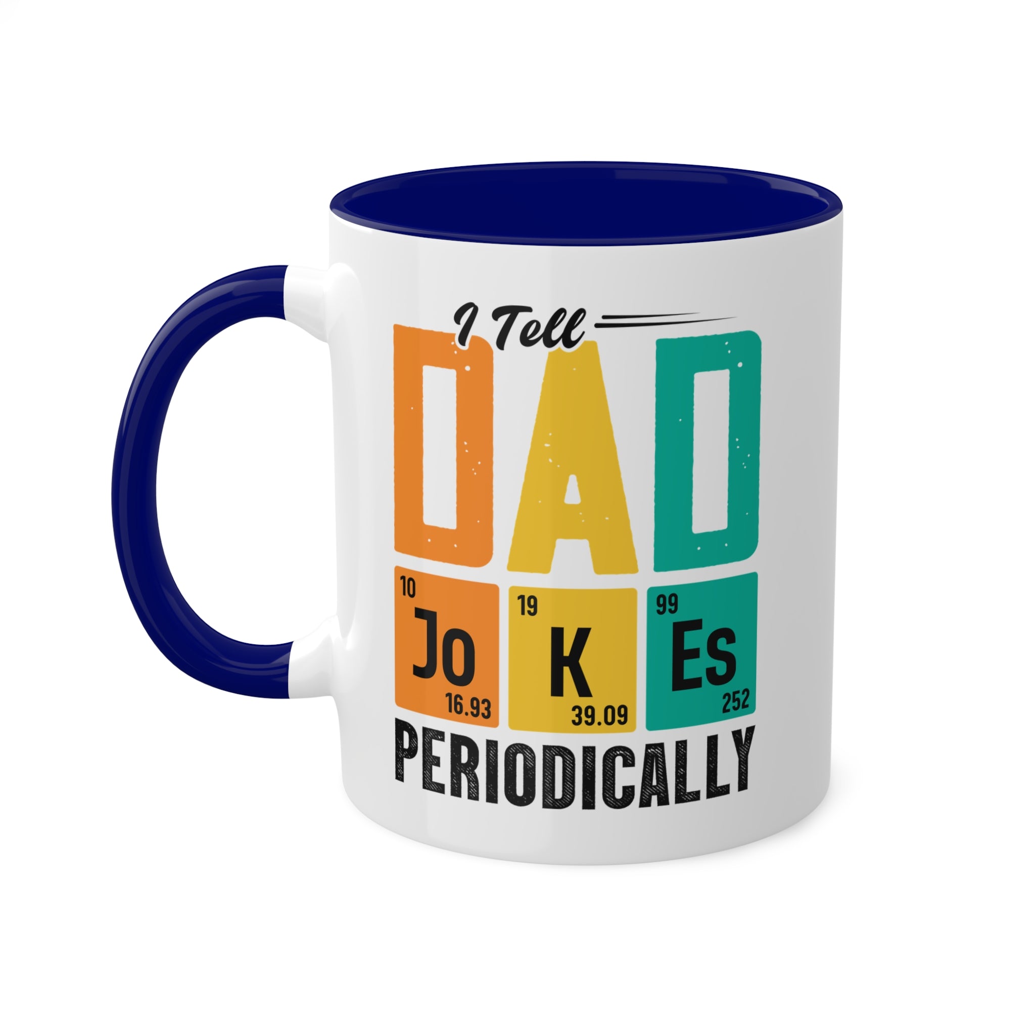 Dad Jokes Periodically - Inner-Color-Mugs