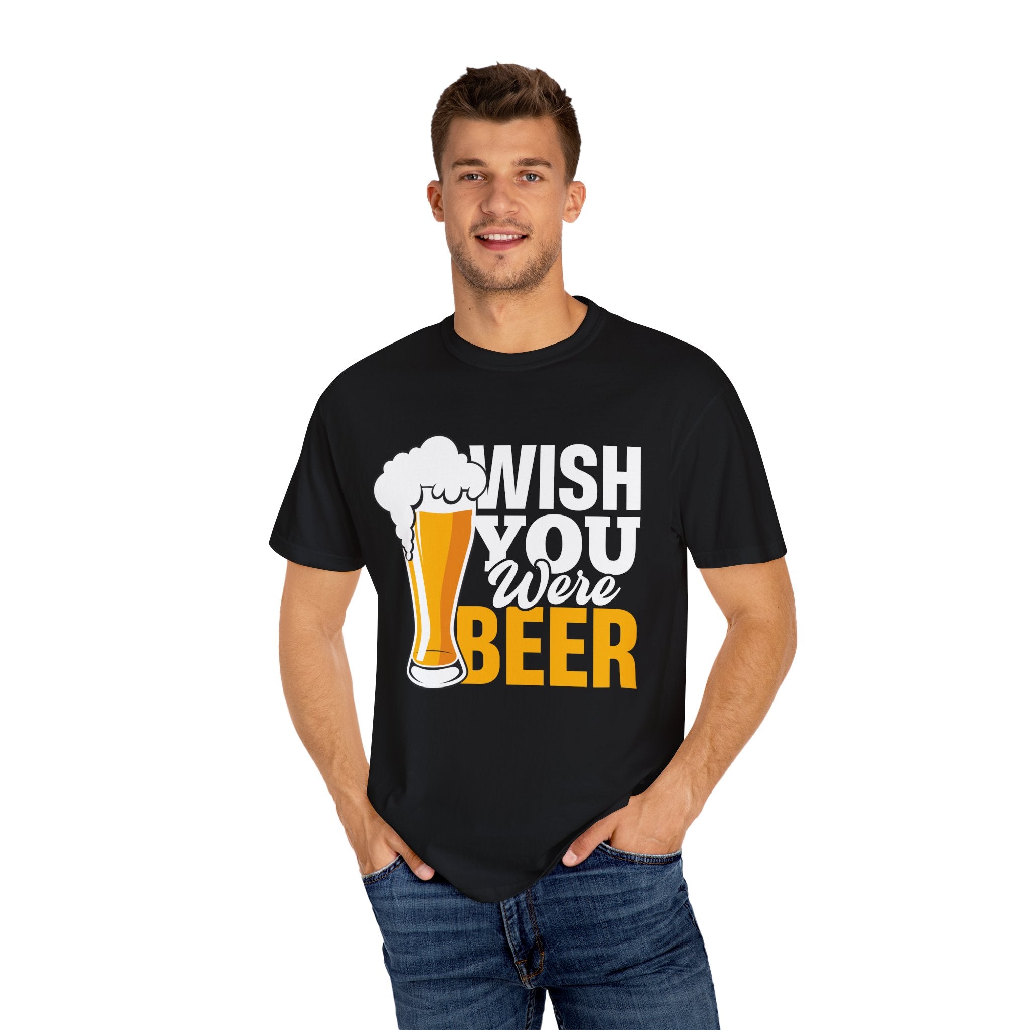 Wish You Were Beer - T-shirts unisexes