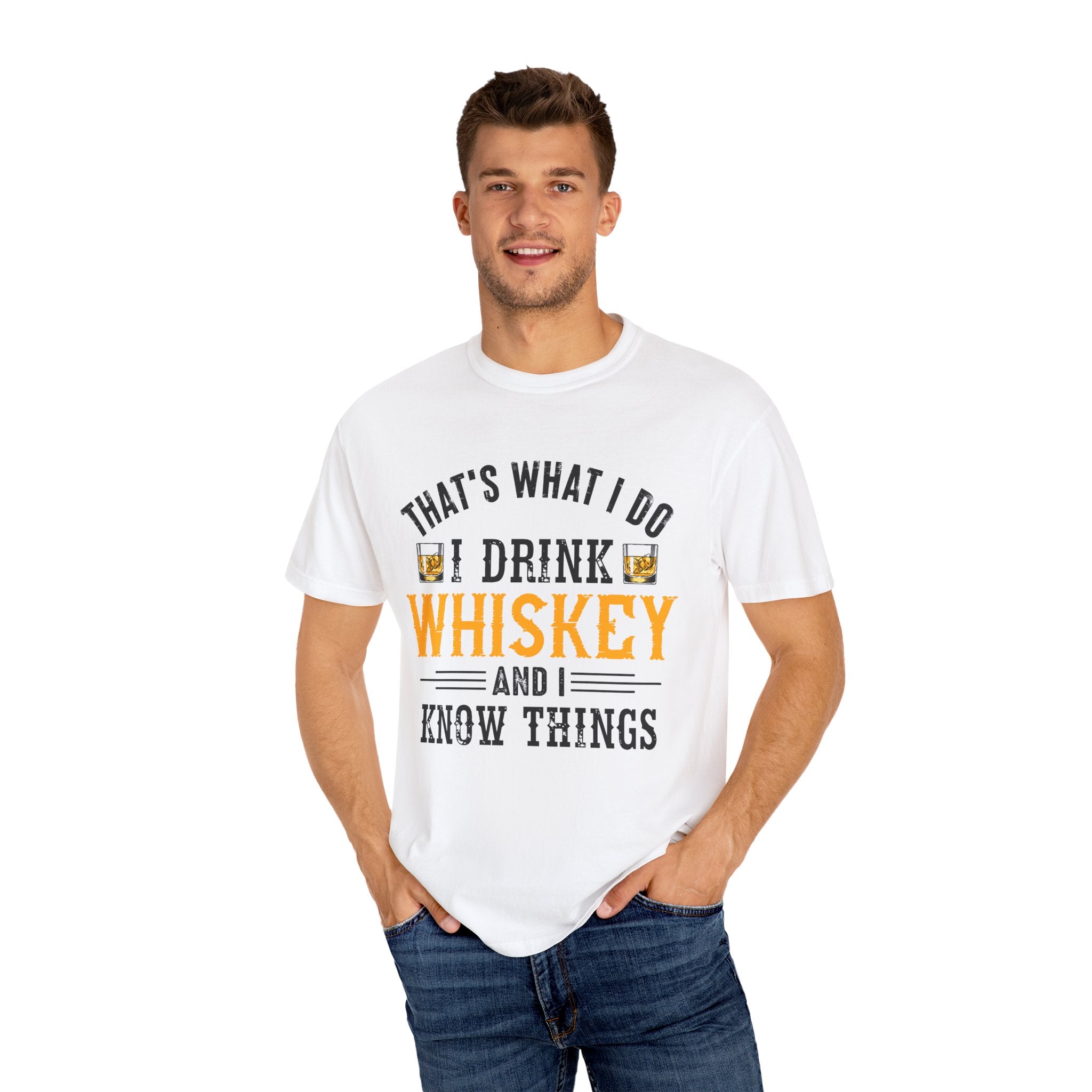 Je bois du whisky et je sais des choses - T-shirts unisexes