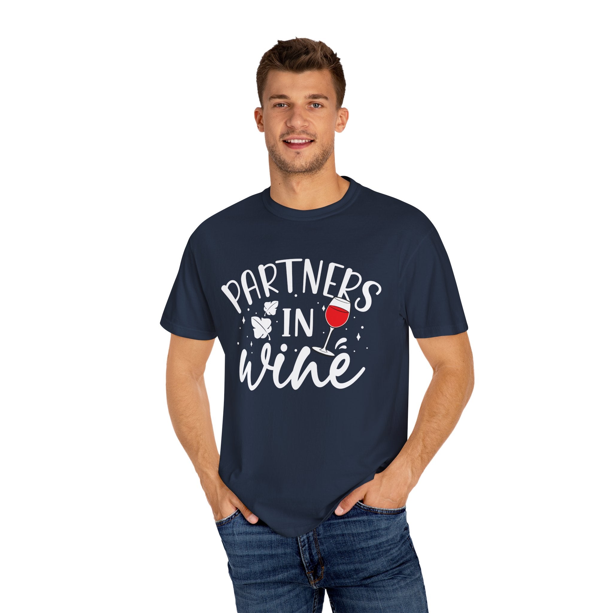 Partenaires dans le vin - T-shirts unisexes