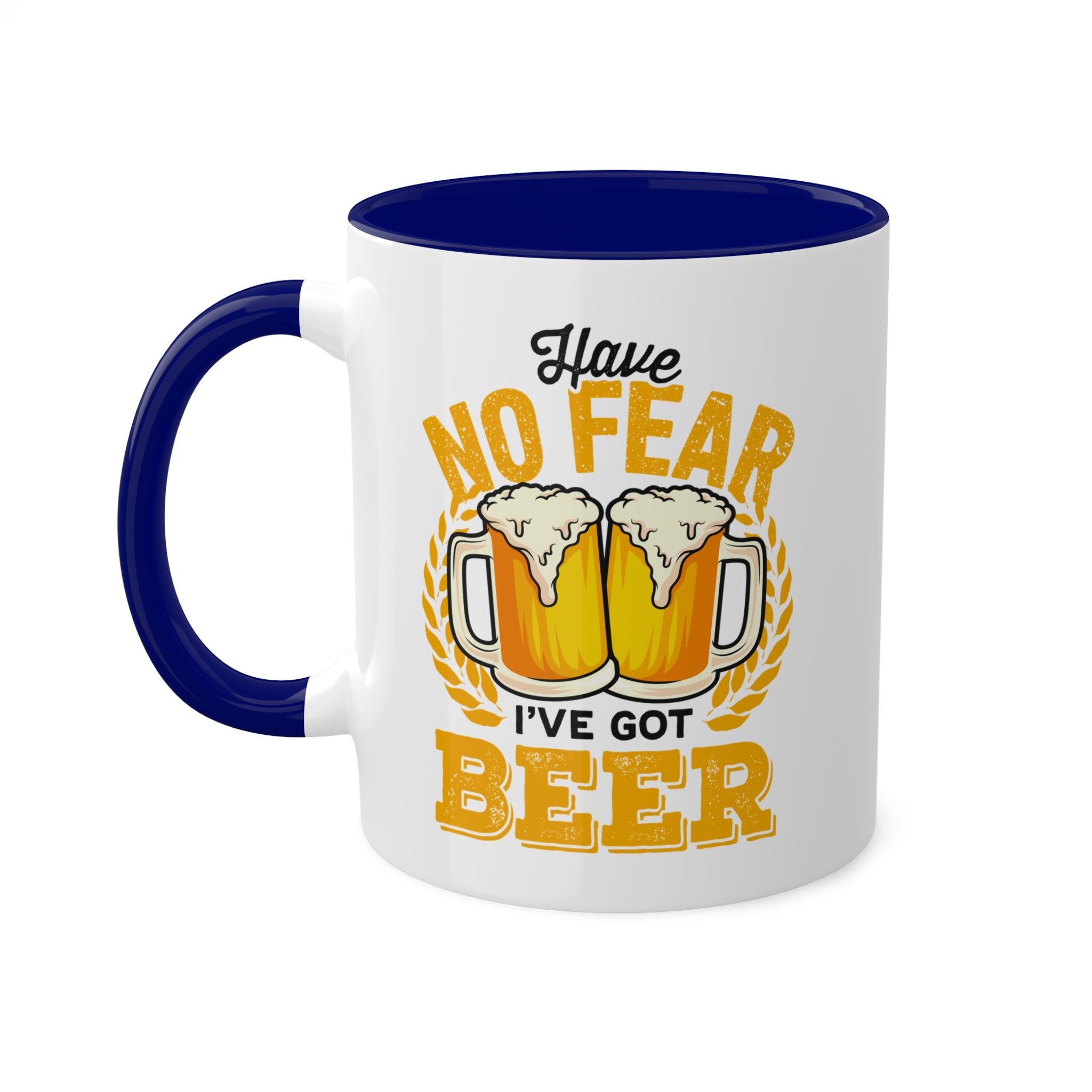 No Fear, I've Got Beer - Inner-Color-Mugs