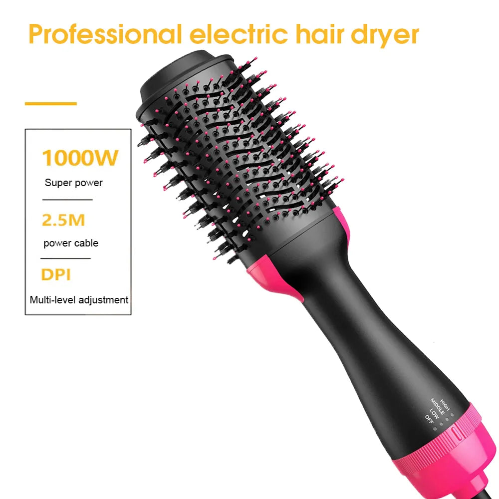 Hair Straightener Dryer and Straightening Brush